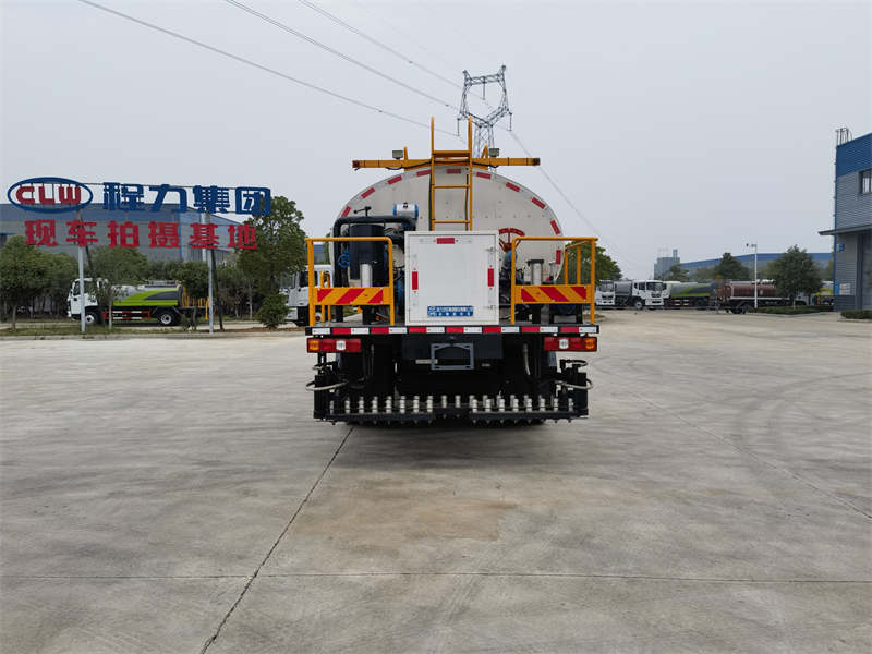 陜汽德龍9.5方智能型瀝青灑布車(chē)圖片5